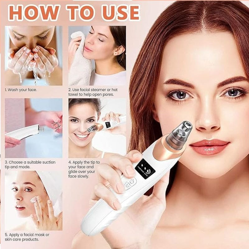 Electric Blackhead Remover – Deep Pore Cleaner